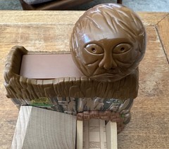 Learning Curve Wooden Thomas Train Boulder Mountain with Collapsing Building!