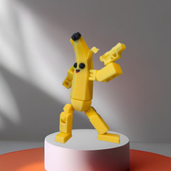Articulated Master Chief, Peely, Boywithuke, Heart Man, Blank Man, 3D Printed