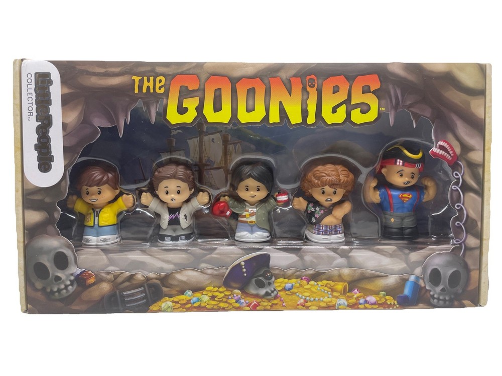 Little People Collector The Goonies 5 Figure Set Mikey Mouth Data Chunk Sloth