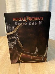 Storm Collectible Mortal Kombat Shao Kahn W/Throne MK 9 NEW Read Description