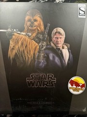 Hot Toys Star Wars The Force Awakens VII Chewbacca Han Solo MMS376 1/6 Sideshow