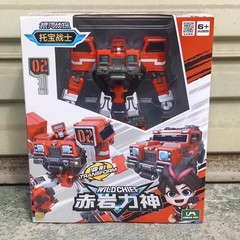 Color Box Tobot Transform Car Action Doll MINI Warrior Car Children’s Gift