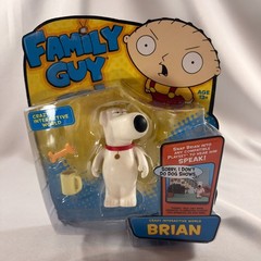 New/Sealed Brian Griffin Family Guy 6″ 2011 Playmates Figure dog stewie peter