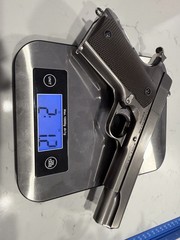 1:1 Colt 1911a Toy Gun Nonfiring Us Army All Metal Extremely Rare 2lbs Pistol