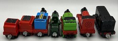 Lot Of 7 Thomas The Tank Engine Train Die Cast Metal Plastic Connectors-READ-