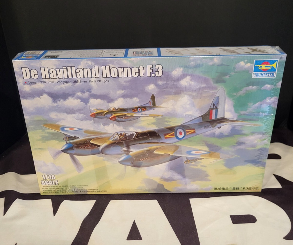 De Havilland Honret F.3 1/48 TRUMPETER Military Model Kit MIB NEW