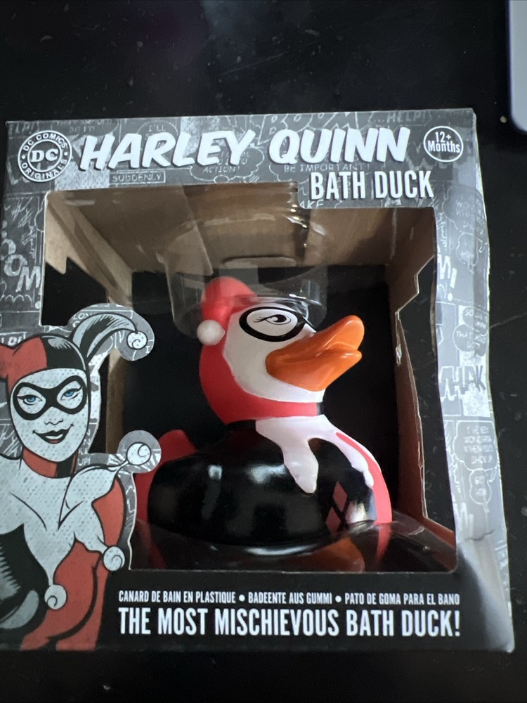 Paladone Dc Comics Harley Quinn Bath Duck Toy