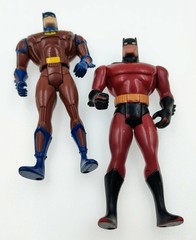 Vtg DC Comics Action Figure Lot Of 8 Late 90s Early 00s Batman Superman Two Face
