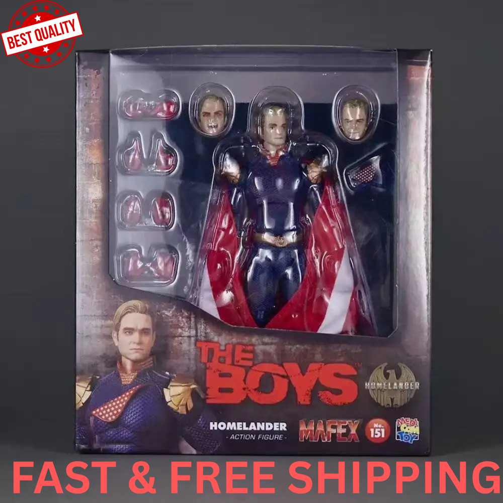 Medicom Toy Mafex 151 Homelander The Boys Action Collection Figures Model Toys