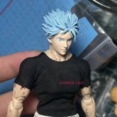 1/12 Custom Jujutsu Kaisen Satoru Gojo Head Sculpt for 6″ Vtoys Romankey Figure