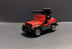 CUSTOM Blokees Wheels C-0X Transformers RED ROCKER autobot JEEP