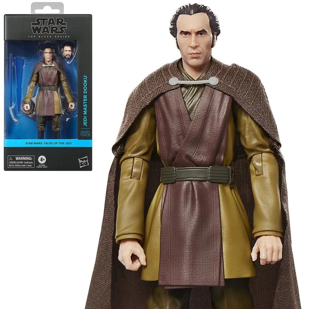 Jedi Master Dooku Star Wars The Black Series 6 Inch Action Figure *IN STOCK
