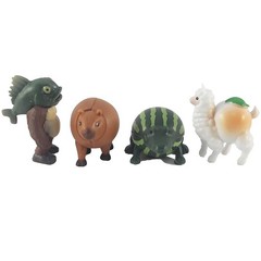 24PCS Set Italian Brainrot Tung Tung Sahur Shark Tralalero Tralala Action Figure