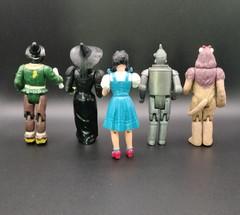 Lot of 5 Wizard Of Oz Action Figures Vintage 1988 MGM Turner Wicked Lot 95