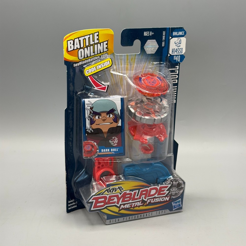 Beyblade Dark Bull H145SD BB-40 Hasbro Metal Fusion New Sealed