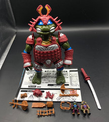 TMNT Mini Mutants Leonardo’s Battle Castle Turtle Playset 1995 – 100% COMPLETE
