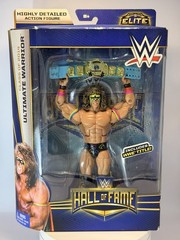 WWE Elite Ultimate Warrior Hall Of Fame Class Of 2014 Target Figure SHIPS FREE