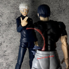 1/12 Jujutsu Kaisen Head Accessories For 6″ SHF Fushiguro Toji Body（No Figure）