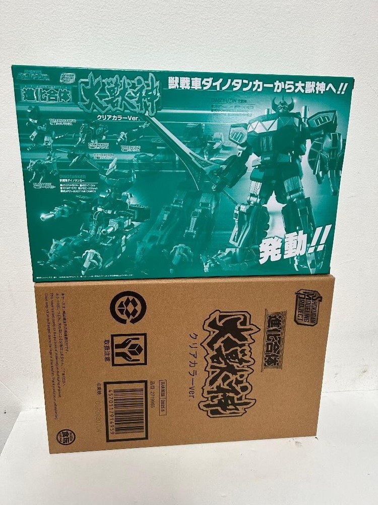 Super minipla SMP Daizyujin Mighty Morphin Power Ranger Megazord Clear Ver.