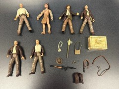 INDIANA JONES (INDY) HASBRO FIGURE & ACCESSORIES YOU PICK (U PICK) IDOL RPG HAT