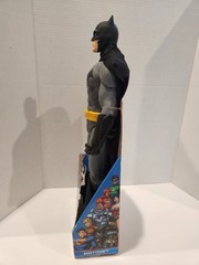 DC Comics Batman 20 Inch Action Figure Gray Black Yellow With Cape & Clothes