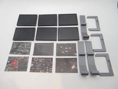 Custom 1/12 Scale Surveillance Command Center Computer Station Screen Upgrades