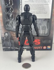 AS IS Medicom MAFEX THE BOYS BLACK NOIR No. 183 Action Figure PRE-OWNED WITH BOX