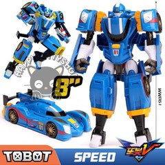 Tobot V Galaxy Detectives 8″ Speed Figure Transformer Car Vehicle Robot Boys Toy