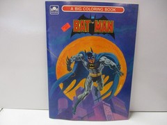 1989 Golden Batman Big Coloring Book