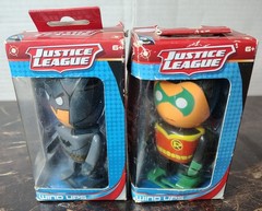 New DC Comics 3″ Batman & Robin Lot Justice League Wind Ups by Bulls i Toy