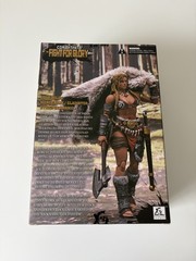 CUSTOM MYTHIC LEGIONS XESRAY STUDIO 1:12 GOLD HILDR FEMALE BARBARIAN 6” FIGURE