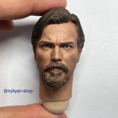 1/6 Luke Mark Hamill Head Sculpt Carved For 12”Male Action Figure Body Toys
