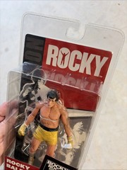 Rocky III ROCKY BALBOA (Gold Trunks) Figure NEW SEALED NECA