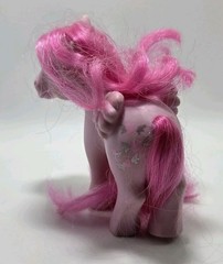 VTG Heart Throb My Little Pony MLP G1 Pegasu 1984 Hong Kong Pink Silver Glitter