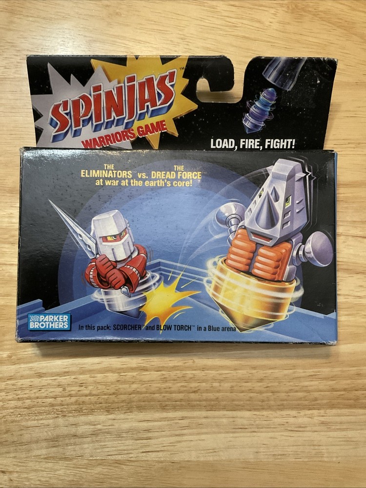 Tomy Parker Brothers SPINJAS Open Box Eliminators vs Dread Force