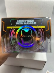 DISNEY D23 EXPO 2019 HOT TOYS NEON TECH IRON MAN 2.0 Cosbaby LE 2000