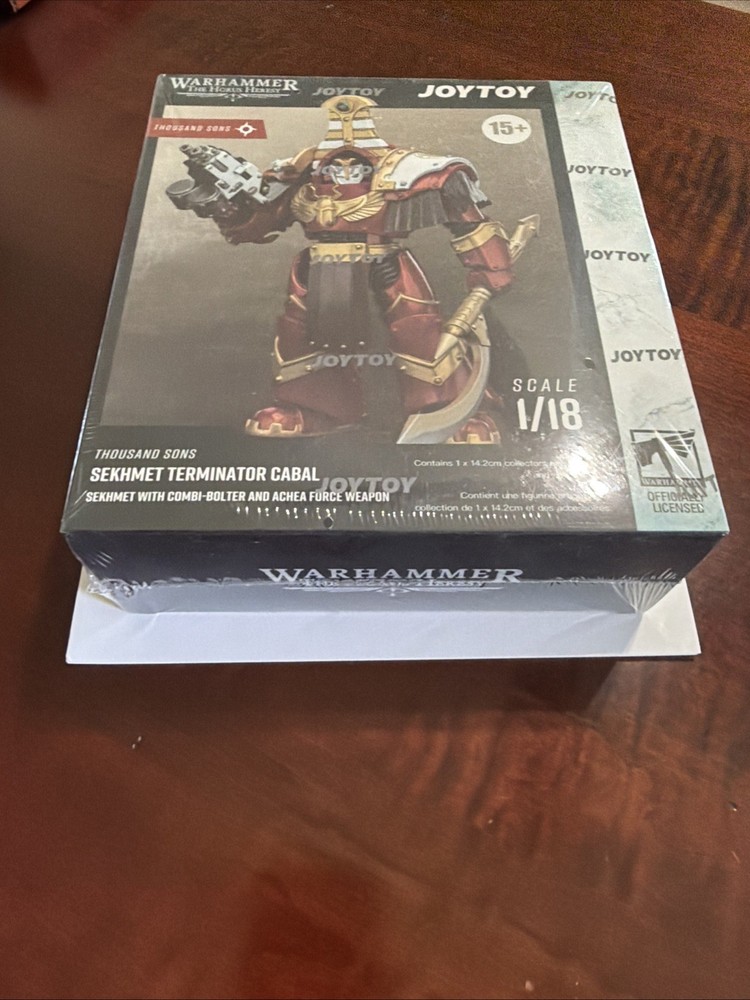 Joy Toy Warhammer Horus Heresy 1/18 Thousand Sons Sekhmet Terminator NIB Sealed