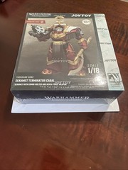 Joy Toy Warhammer Horus Heresy 1/18 Thousand Sons Sekhmet Terminator NIB Sealed