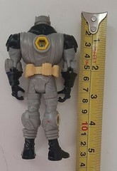2009 DC Comics 5” Toy Batman Gray Black Yellow Action Figure Free Shipping @@