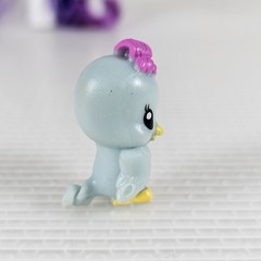 My Little Pony G4 Rarity Brushable Figure 3″ w/ Accessories & Pet Bird
