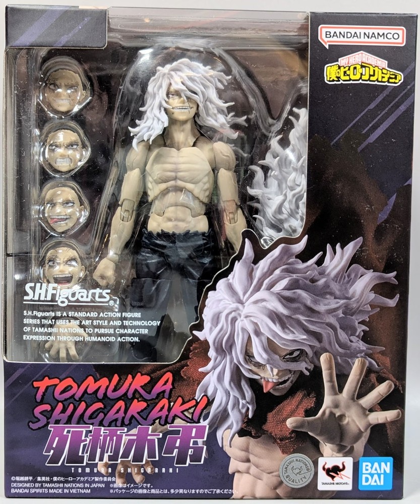 S.H.Figuarts TOMURA SHIGARAKI figure My Hero Academia TAMASHII NATIONS Japan New