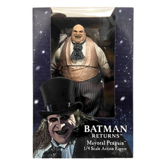 NECA Batman Returns Mayoral Penguin 1:4 Scale Action Figure [Danny DeVito] – NIB