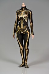 1/6 Elastic Jumpsuit Tight Clothing Fit 12” Female Action Figure