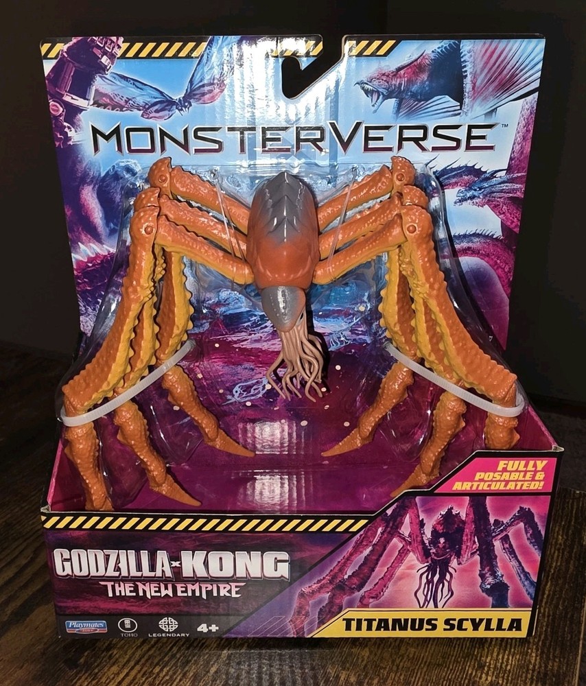 MonsterVerse Godzilla x Kong The New Empire TITANUS SCYLLA 6″ Figure 🔥