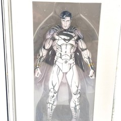DC Collectibles Blueline Edition Superman Jim Lee Action Figure White Black