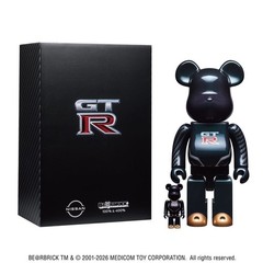 BE@RBRICK NISSAN GT-R 100% and 400% MEDICOM TOY Limited Edition Japan New F/S