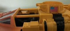1984 Vintage Hasbro G.I. Joe Tiger Force Boat With Propeller Incomplete