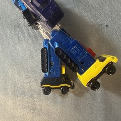 (2) VTG 1980s Voltron Diecast Robots Popy GB-35 Dairugger AS IS For Parts READ