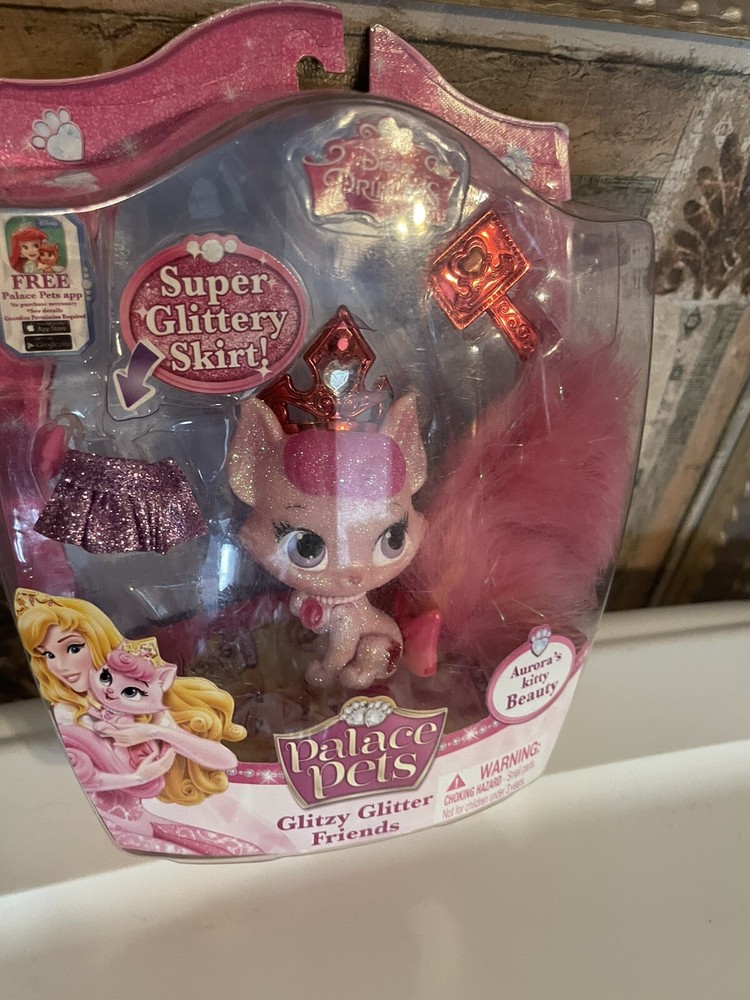 Disney Princess Palace Pets Furry Beauty Aurora Kitty 3 “ + One Open 1. Lot 2.