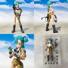 13.5cm Anime Dragon Ball Figures Bulma Goku Action Figure Movable PVC with box